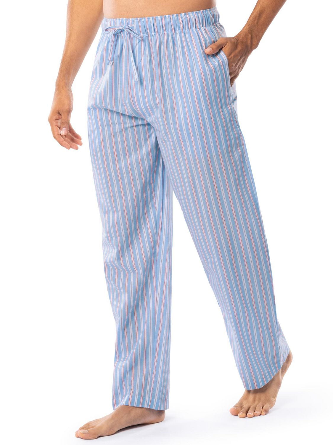 Pantalon de pyjama tissé pour hommes de IZOD, bleu