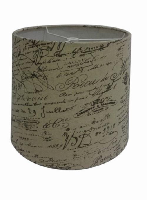 Lamp Shade 11 inch script print Walmart Canada