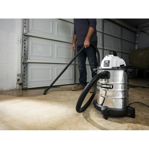6 Gallon Stainless Steel Wet/Dry Vac
