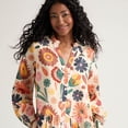 thumbnail image 4 of Mexx Women’s Printed Button Through Tiered Dress with Ruffles, 4 of 5