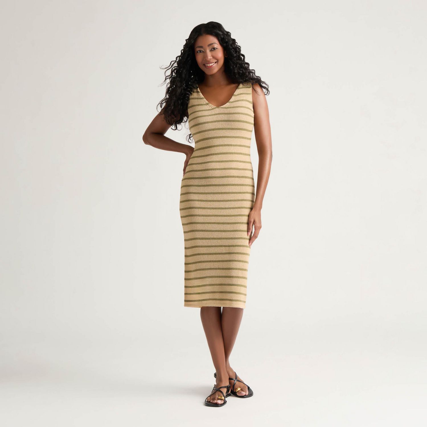 Mexx Women’S Crochet Sleeveless Dress