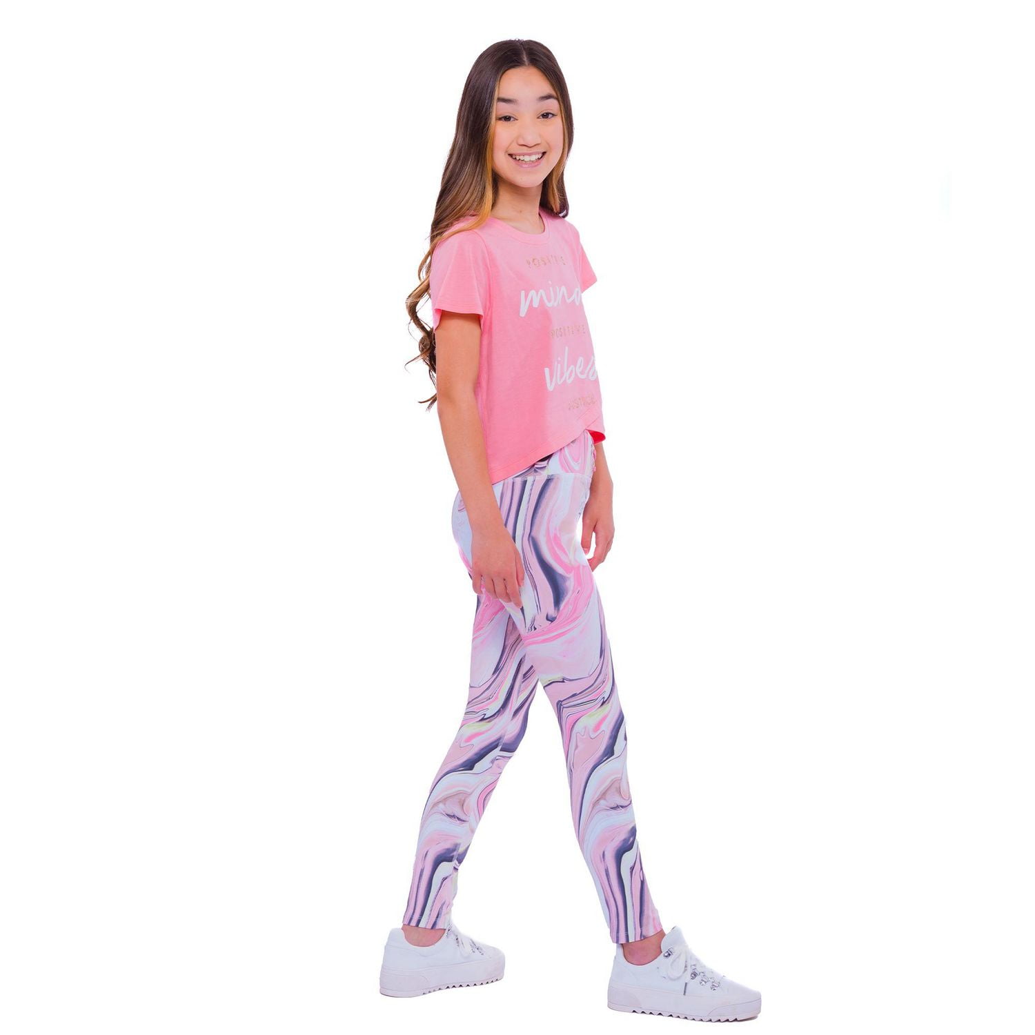 Leggings Justice Swirl pour filles