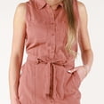 thumbnail image 4 of DV Mini-robe sans manches en tencel avec ceinture, 4 of 4