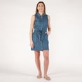 thumbnail image 1 of DV Mini-robe sans manches en tencel avec ceinture, 1 of 4