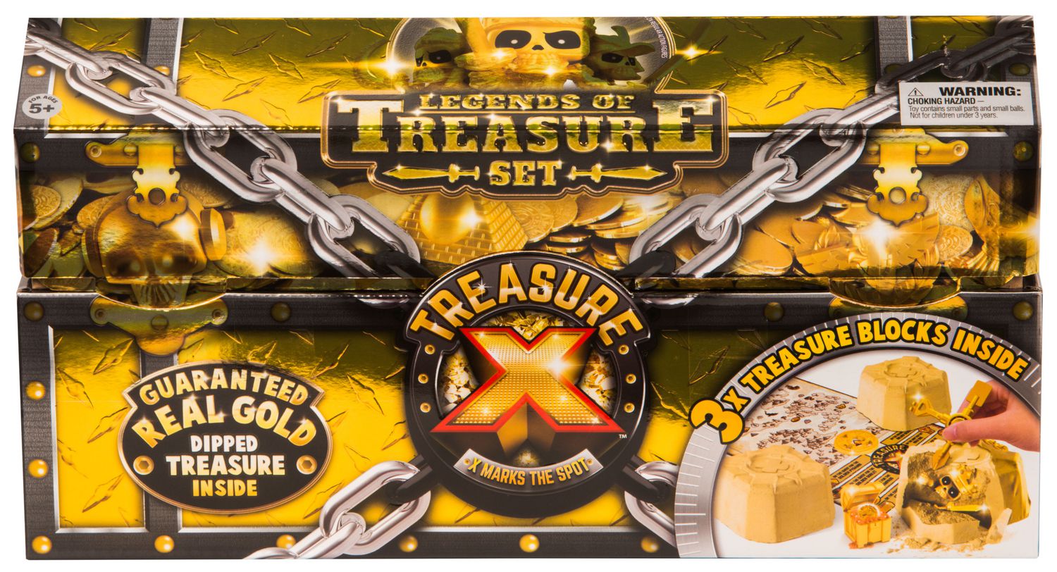 Multicolour Treasure X 41501 Three Pack Chest Legends of the Treasure Set 