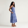 thumbnail image 2 of Mexx Women’s Buttoned Through Tiered Dress with Self Belt, 2 of 4