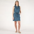 thumbnail image 1 of DV Mini-robe sans manches en tencel avec ceinture, 1 of 4
