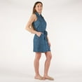thumbnail image 2 of DV Mini-robe sans manches en tencel avec ceinture, 2 of 4