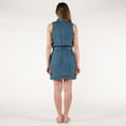 thumbnail image 3 of DV Mini-robe sans manches en tencel avec ceinture, 3 of 4