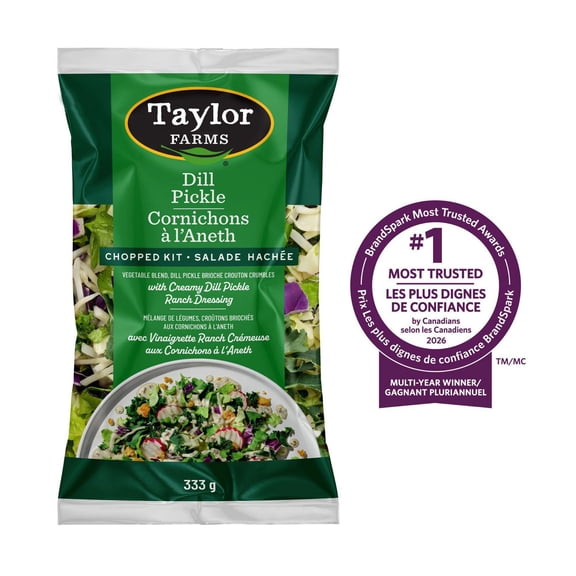 Taylor Farms Dill Pickle Chopped Salad Kit, 333 g