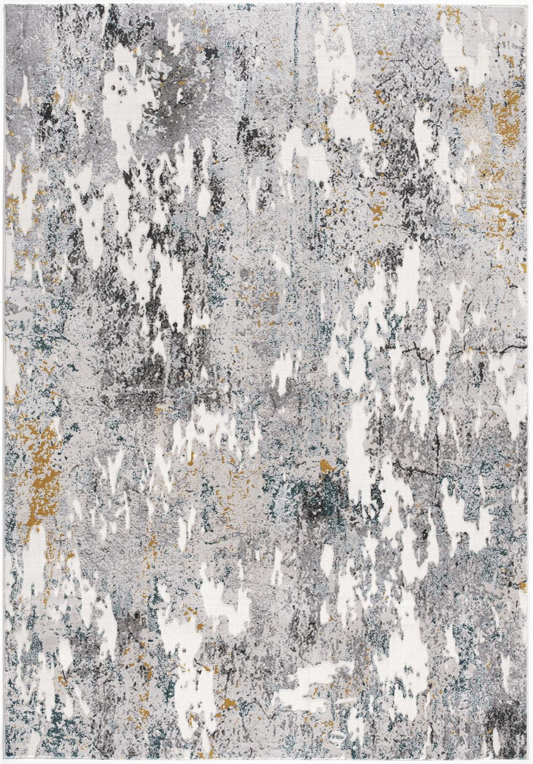Rug Branch Oasis Collection Tapis décoratif abstrait moderne