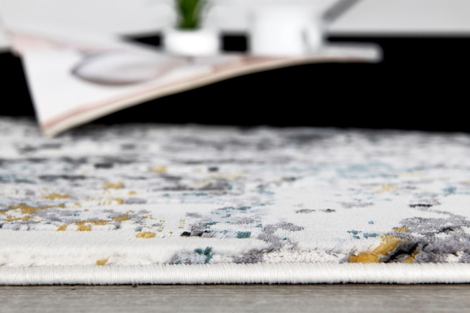 Rug Branch Oasis Collection Tapis décoratif abstrait moderne