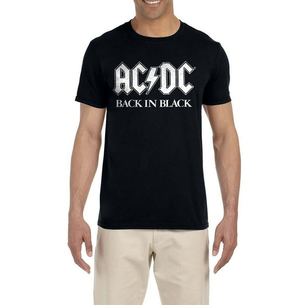 T-shirt AC/DC pour garçons à libellé « Back in Black »