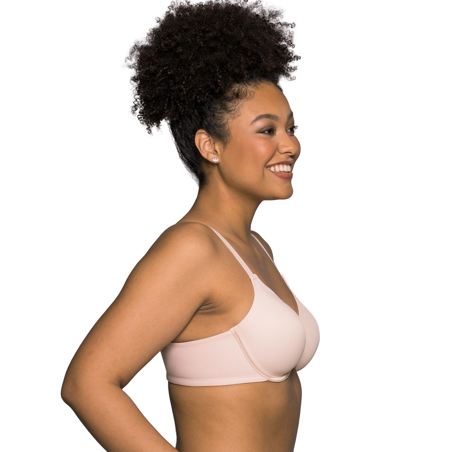Radiant By Vanity Fair Underwire Full Coverage Bra White Smooth Flawless  Edge