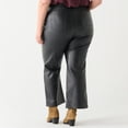 thumbnail image 3 of Devoted Women’s Plus size PU Straight Leg Pants, 3 of 3