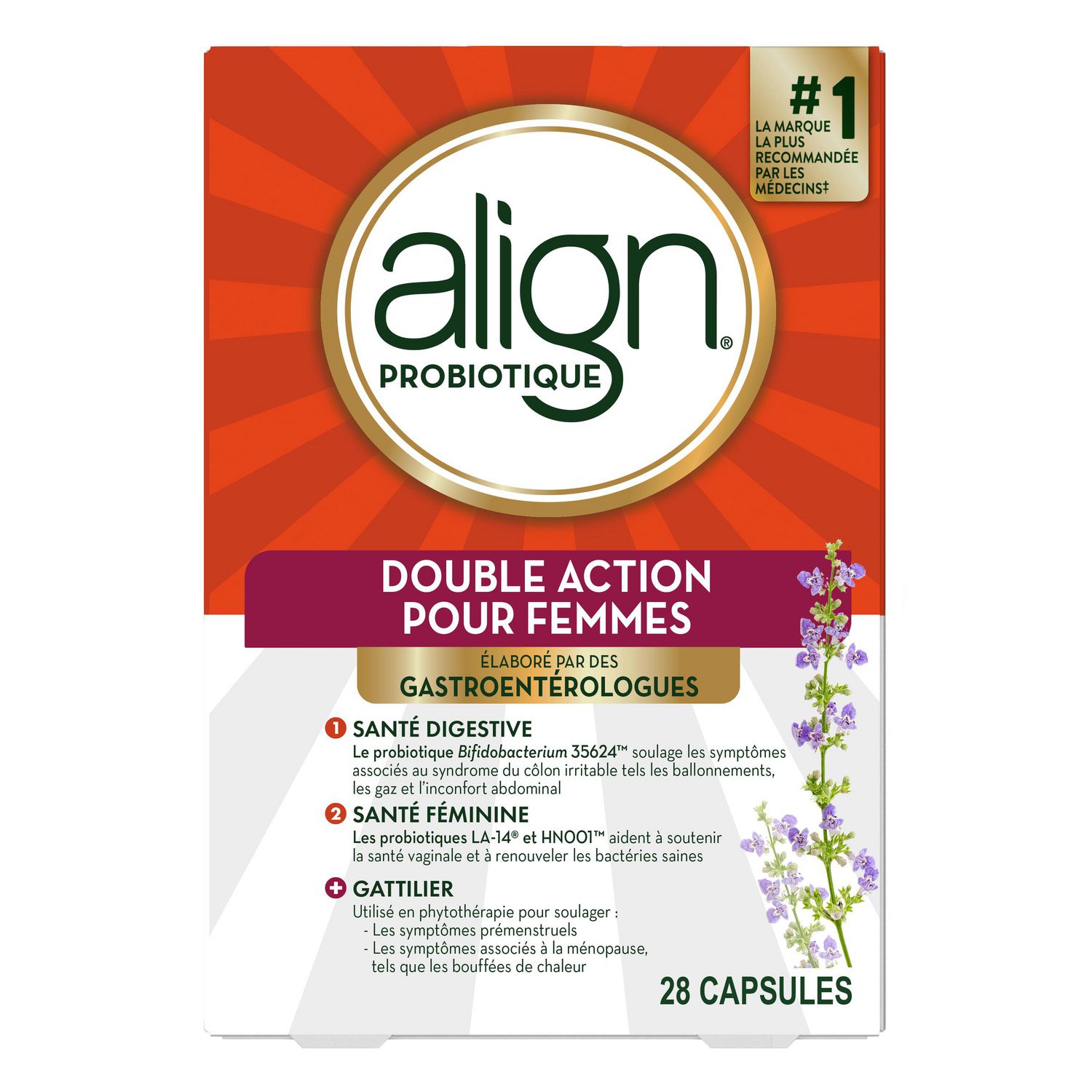 Align Daily Probiotic Capsules, Women’s Dual Action Probiotics, 28 Count, Helps Relieve IBS Symptoms Such as Bloating and Gas, Women’s Probiotic