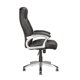 CorLiving LOF-709-O Chaise de bureau exécutif en similicuir Noir – image 2 sur 5