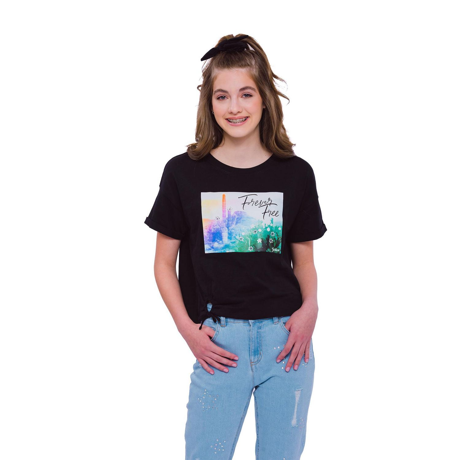 Girls Justice Forever Free Fashion Top