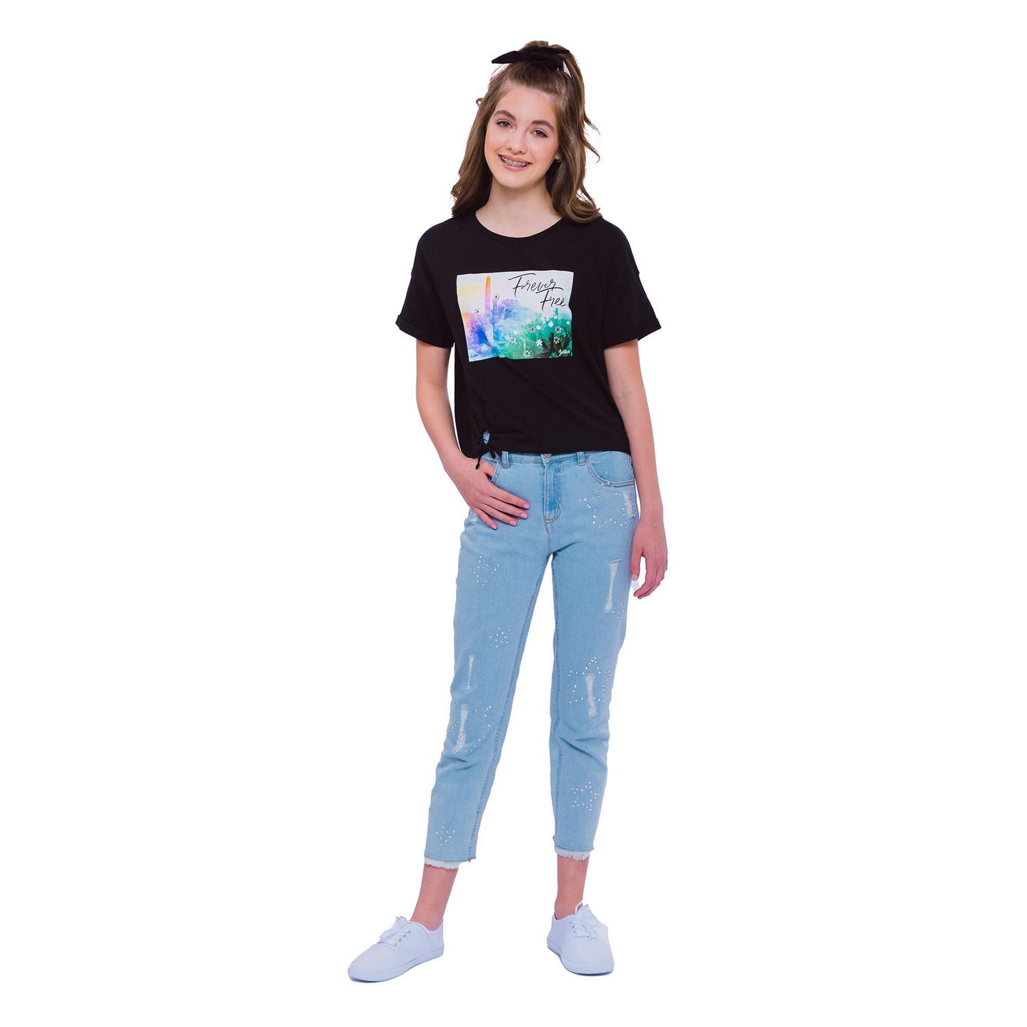 Girls Justice Forever Free Fashion Top