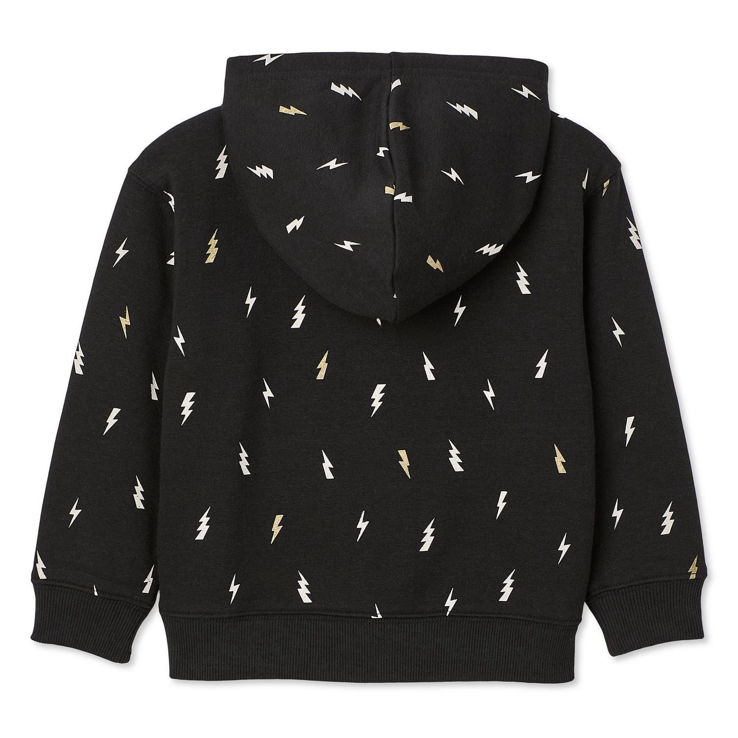 Haut à capuchon imprimé et ample manches longues miniJACK collection non genrée pour tout-petits