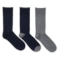 thumbnail image 1 of George Men's Dress Crew Socks 3-Pack, 1 of 1