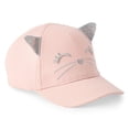 thumbnail image 1 of George Toddler Girls' Kitty Baseball Cap, 1 of 2