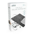 thumbnail image 4 of Pure Enrichment® PureRelief™ Deluxe Heating Pad (12" x 24"), Full Body Therapy Pad with 4 InstaHeat™ Settings, Soft Machine-Washable Microplush Fabric and 2-Hour Auto Safety Shut-Off (Gray), 4 of 5