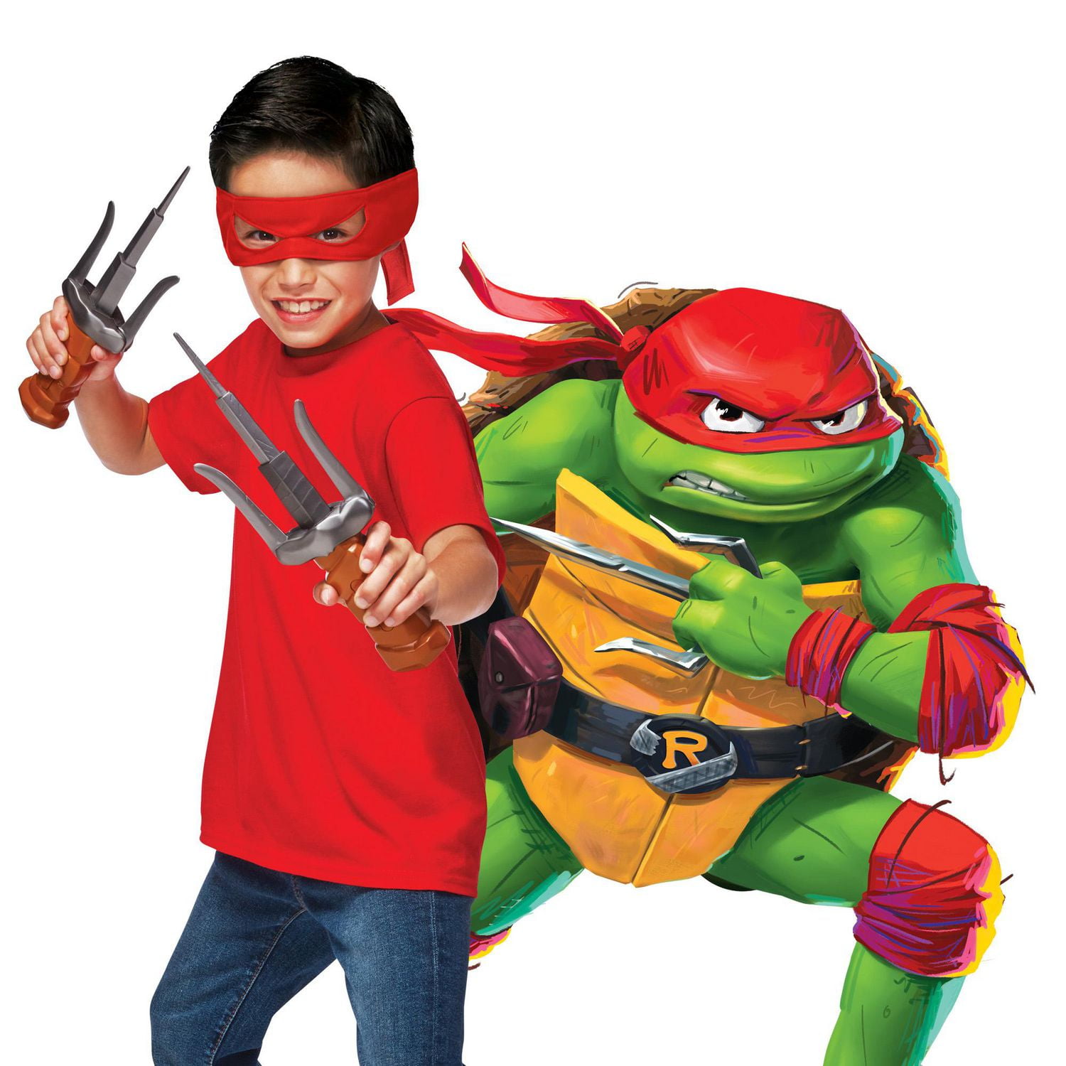 Teenage Mutant Ninja Turtles: Mutant Mayhem Leonardo Katana Sword Basic  Role Play Set by Playmates Toys 