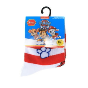 Paw Patrol Chaussettes pour garçons paquet de 3