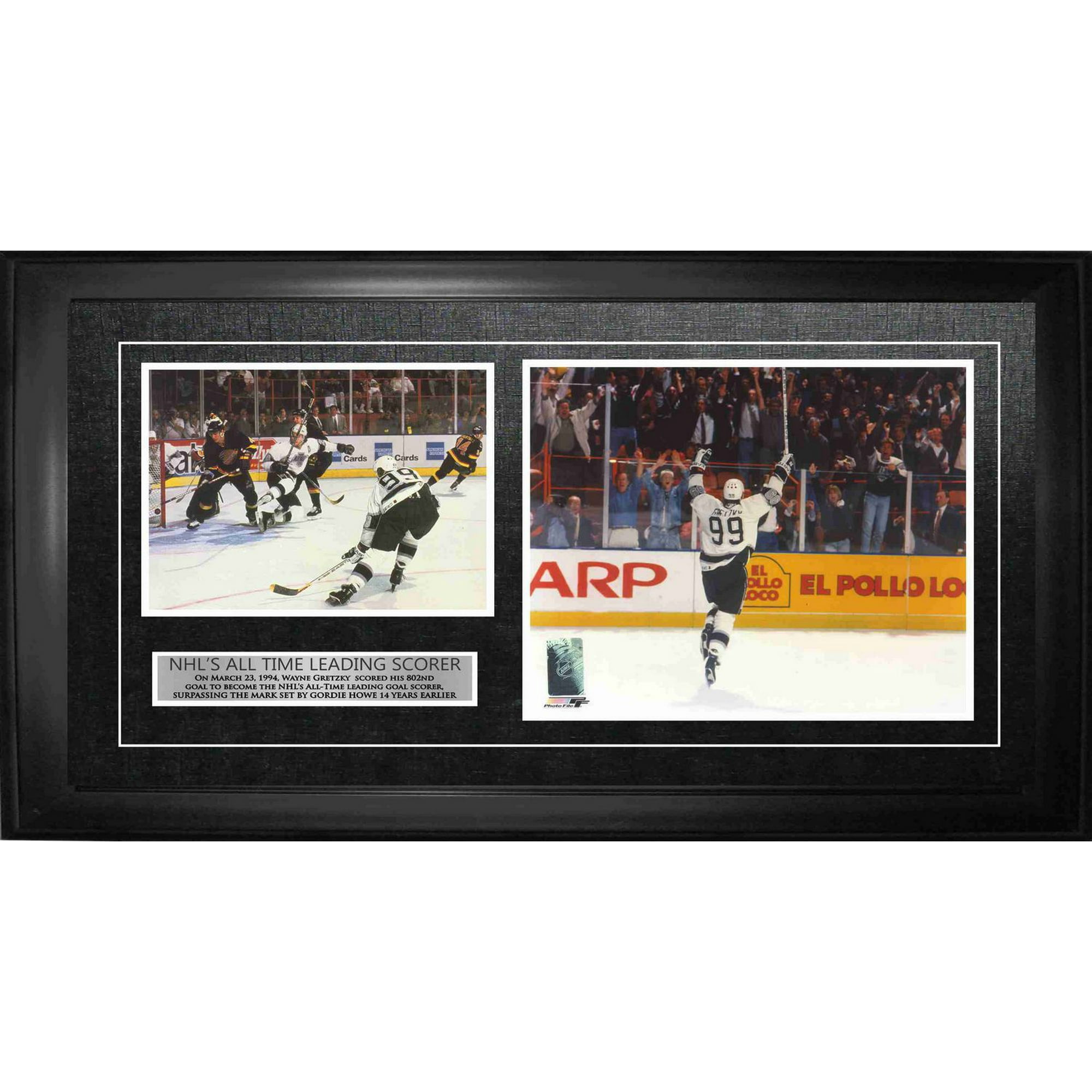 Wayne Gretzky in Action Los Angeles Kings 8 x 10 Framed Hockey