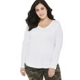 thumbnail image 1 of George Plus Women's' V-Neck Tee, 1 of 6
