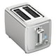 2-Slice Toaster with extra-wide self-centering slots, Brushed stainless steel finish - image 3 of 7