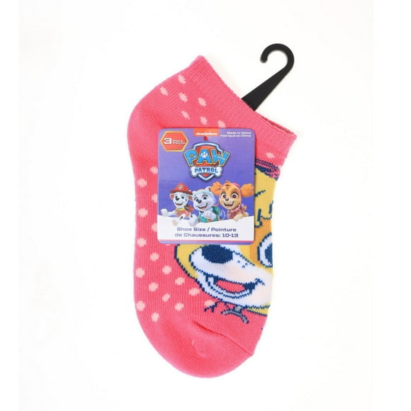 Girls Paw Patrol socks 3 pack
