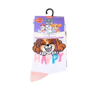 Filles Paw Patrol 3 Paquets de chaussettes
