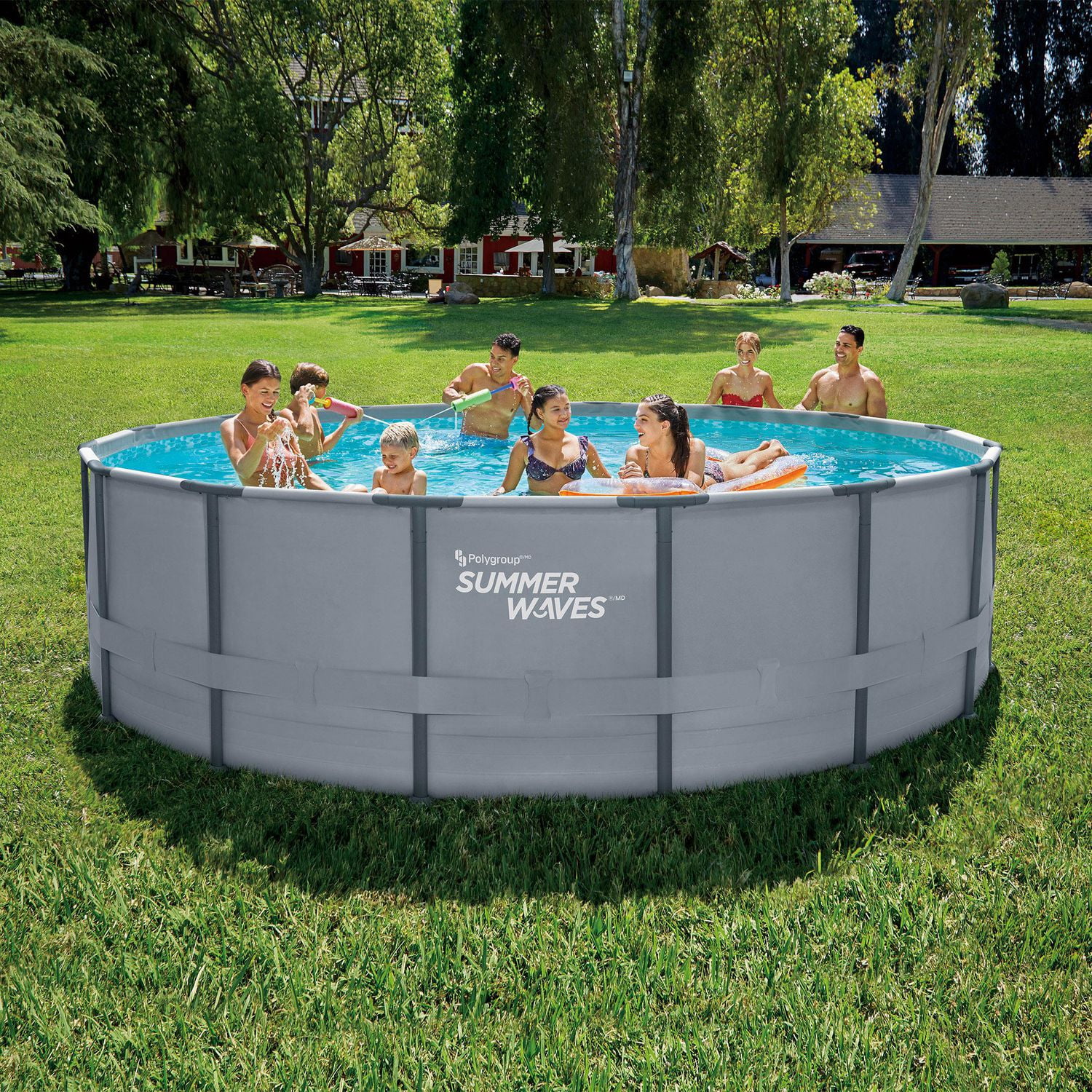 Summer waves outlet pool 16x48