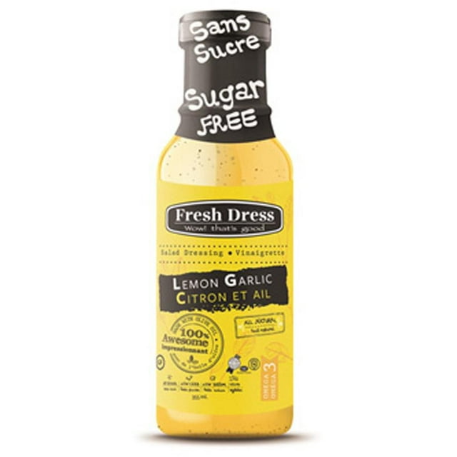 Fresh Dress Lemon Garlic Dressing, Lemon Garlic Dressing - 355ml