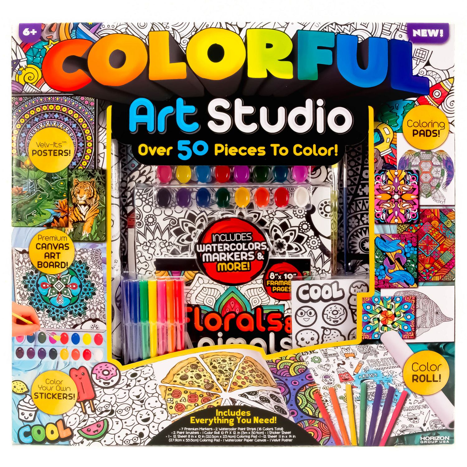 Colorful Art Studio Kit Walmart Canada