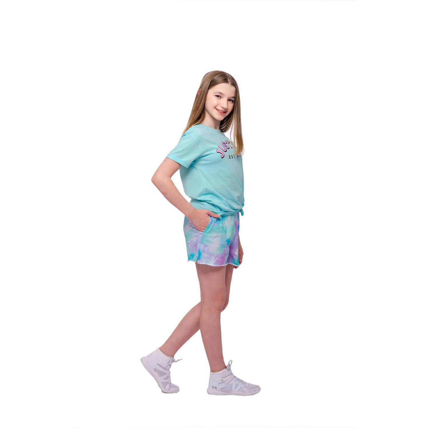 Girls Justice Est 04 Short Sleeve T-Shirt