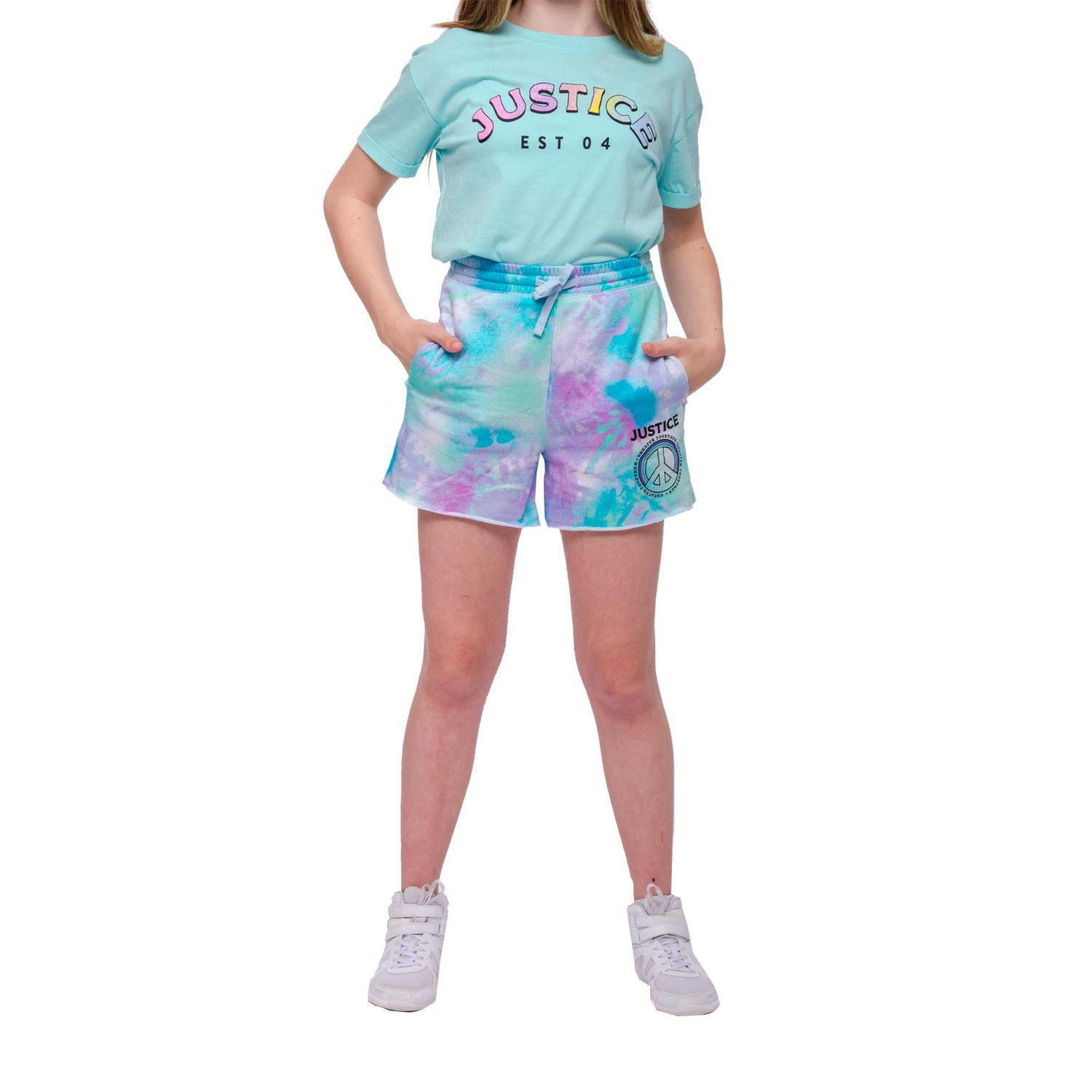 Girls Justice Est 04 Short Sleeve T-Shirt