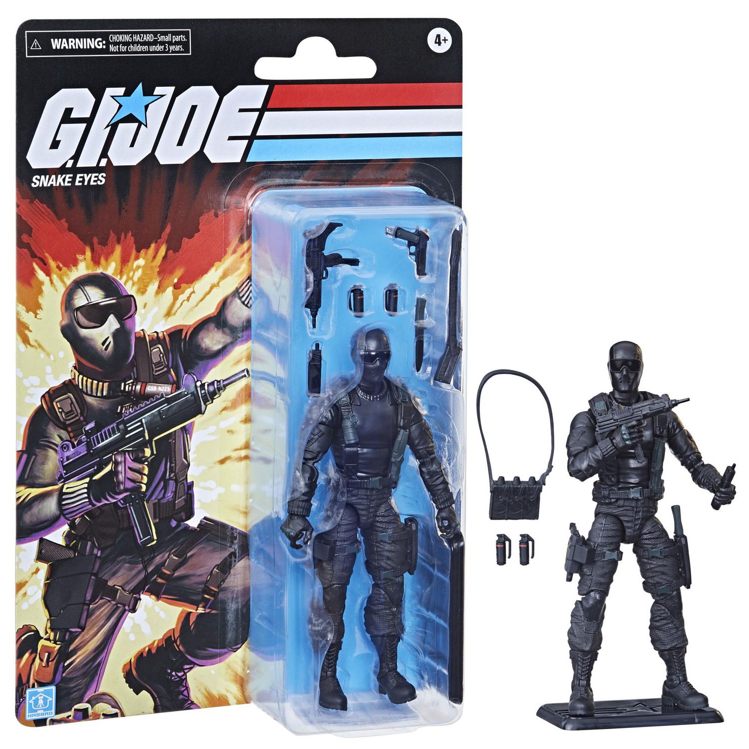 G.I. Joe Classified Series Snake Eyes Action Figure, 6-Inch