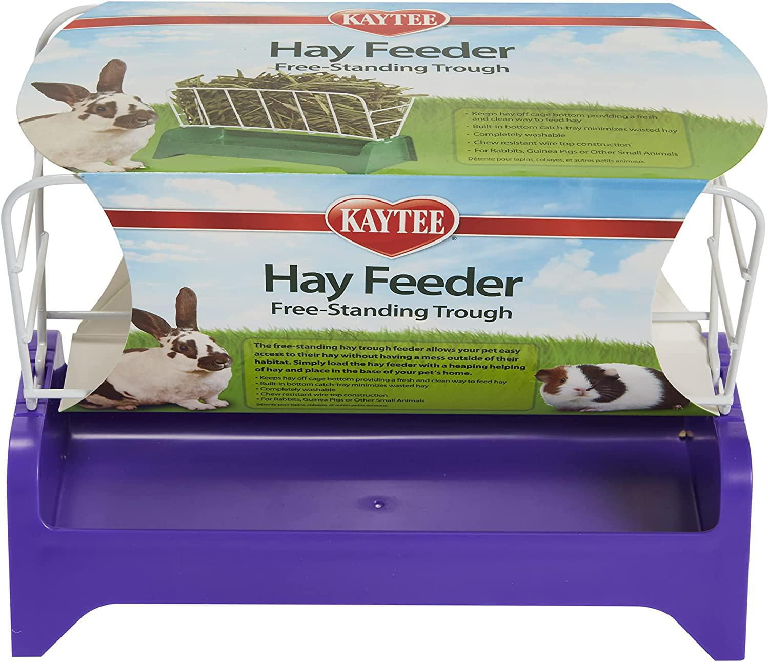 Kaytee Free Standing Trough Hay Feeder Walmart