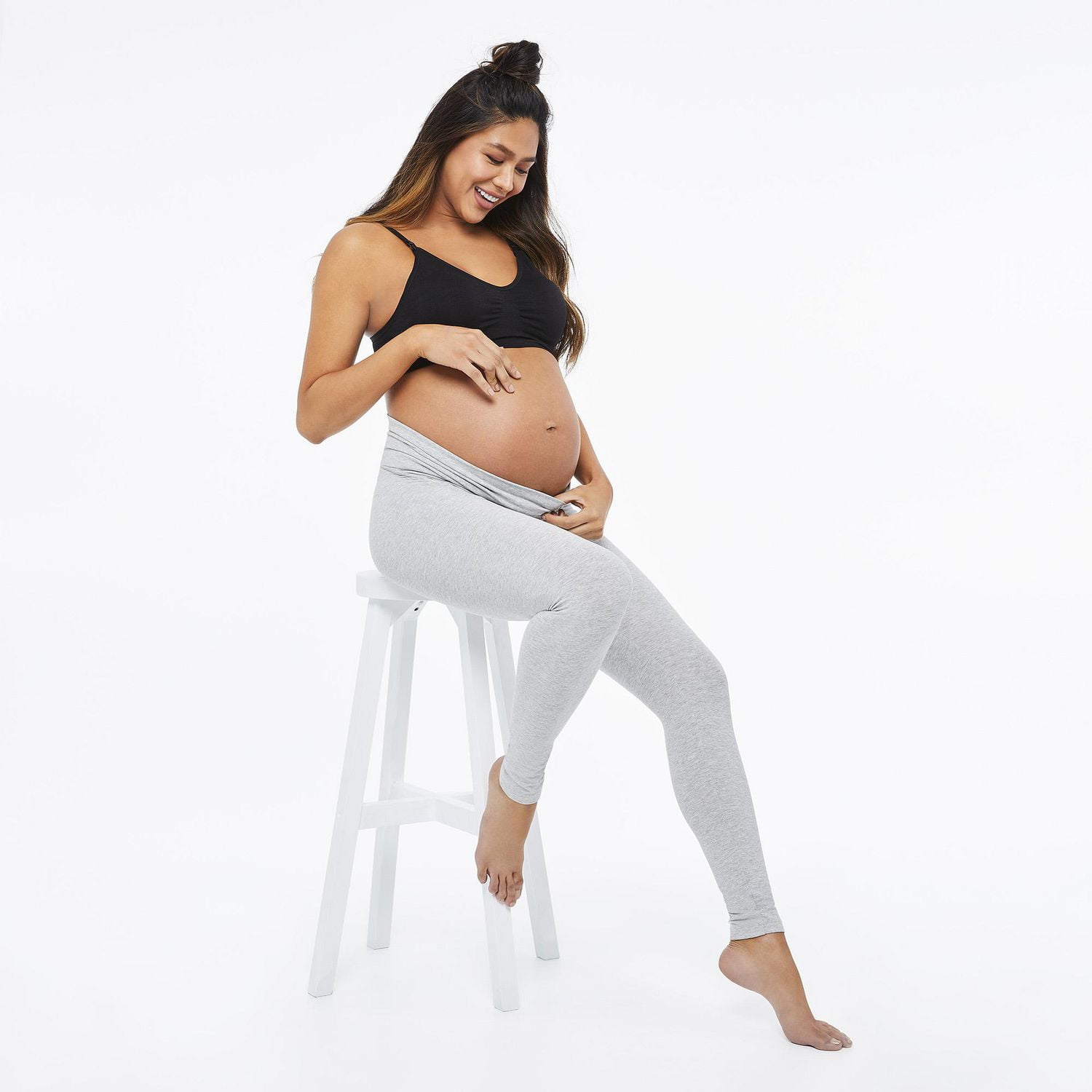 Buy Grey Maternity Leggings Online  Maternity Wears Online – The
