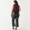 thumbnail image 2 of Devoted Women’s Plus size PU Straight Leg Pants, 2 of 3