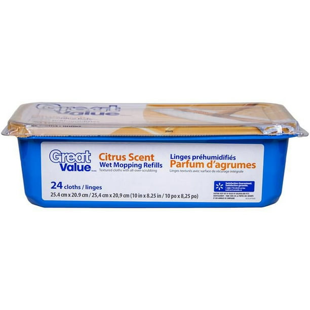 Great Value Citrus Scent Floor Pads Walmart.ca
