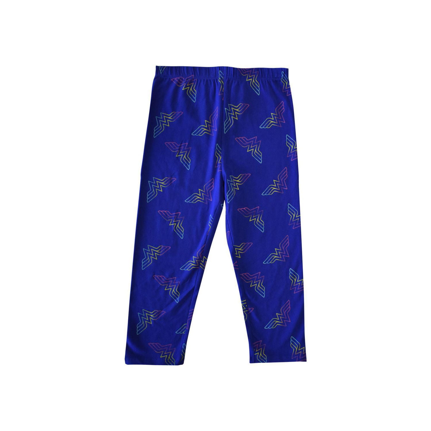 Girls Wonder Woman RGB Toss Capris