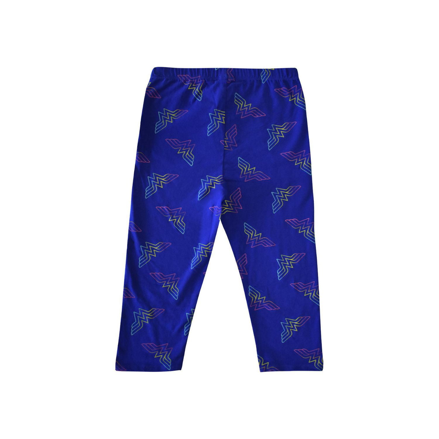 Girls Wonder Woman RGB Toss Capris