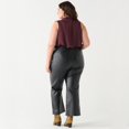 thumbnail image 2 of Devoted Women’s Plus size PU Straight Leg Pants, 2 of 3