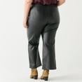 thumbnail image 3 of Devoted Women’s Plus size PU Straight Leg Pants, 3 of 3