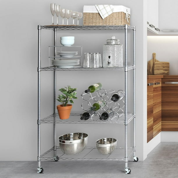 Seville Classics Steel Heavy Duty 7-Tier Utility Shelving Unit (36