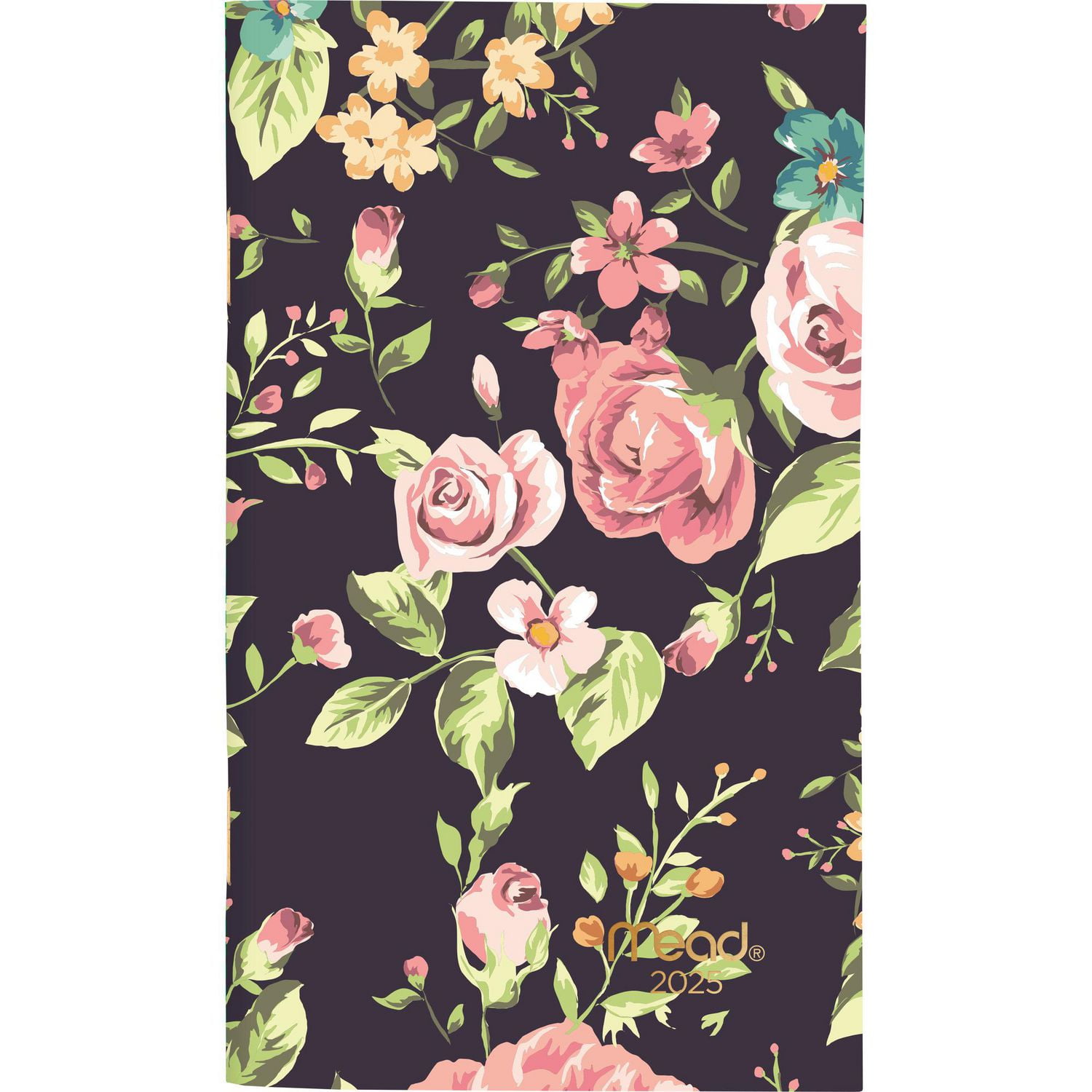 Planificateur de poche mensuel Mead Rose Garden, 2 ans
